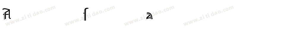 Amherst Italic字体转换
